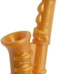 LEGO Minifigure Pearl Gold Utensil Saxophone