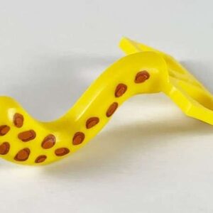 LEGO Minifigure Yellow Costume Tail Cat with Leopard Spots Pattern