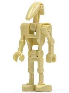 LEGO Star Wars Battle Droid with One Straight Arm Minifigure from 75337