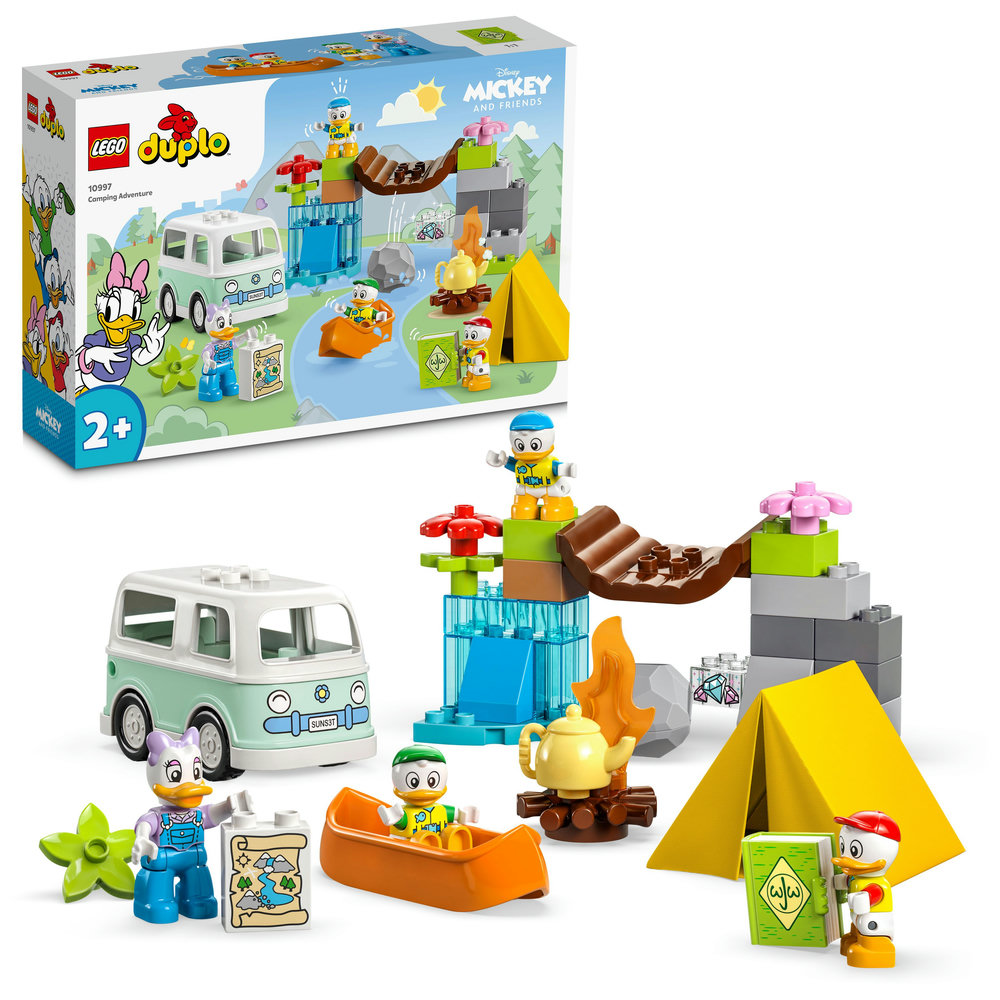 LEGO DUPLO Disney Mickey and Friends Camping Adventure 10997 (37 Pcs)