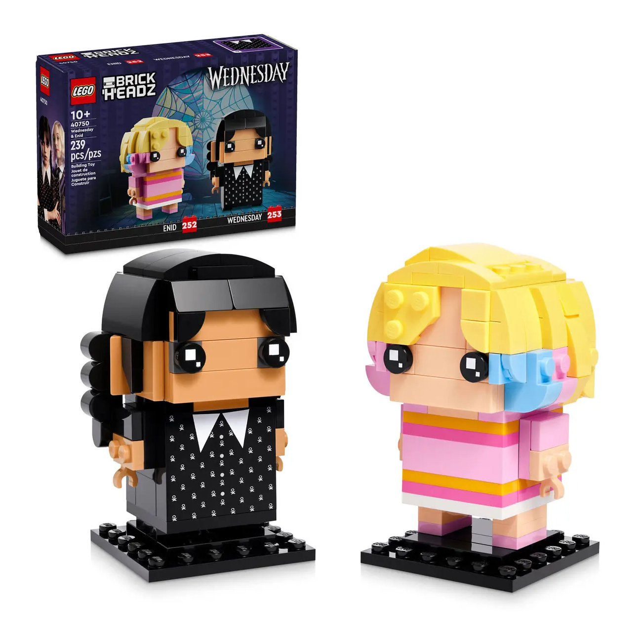 LEGO Brickheadz Wednesday Addams Wednesday & Enid Set 40750