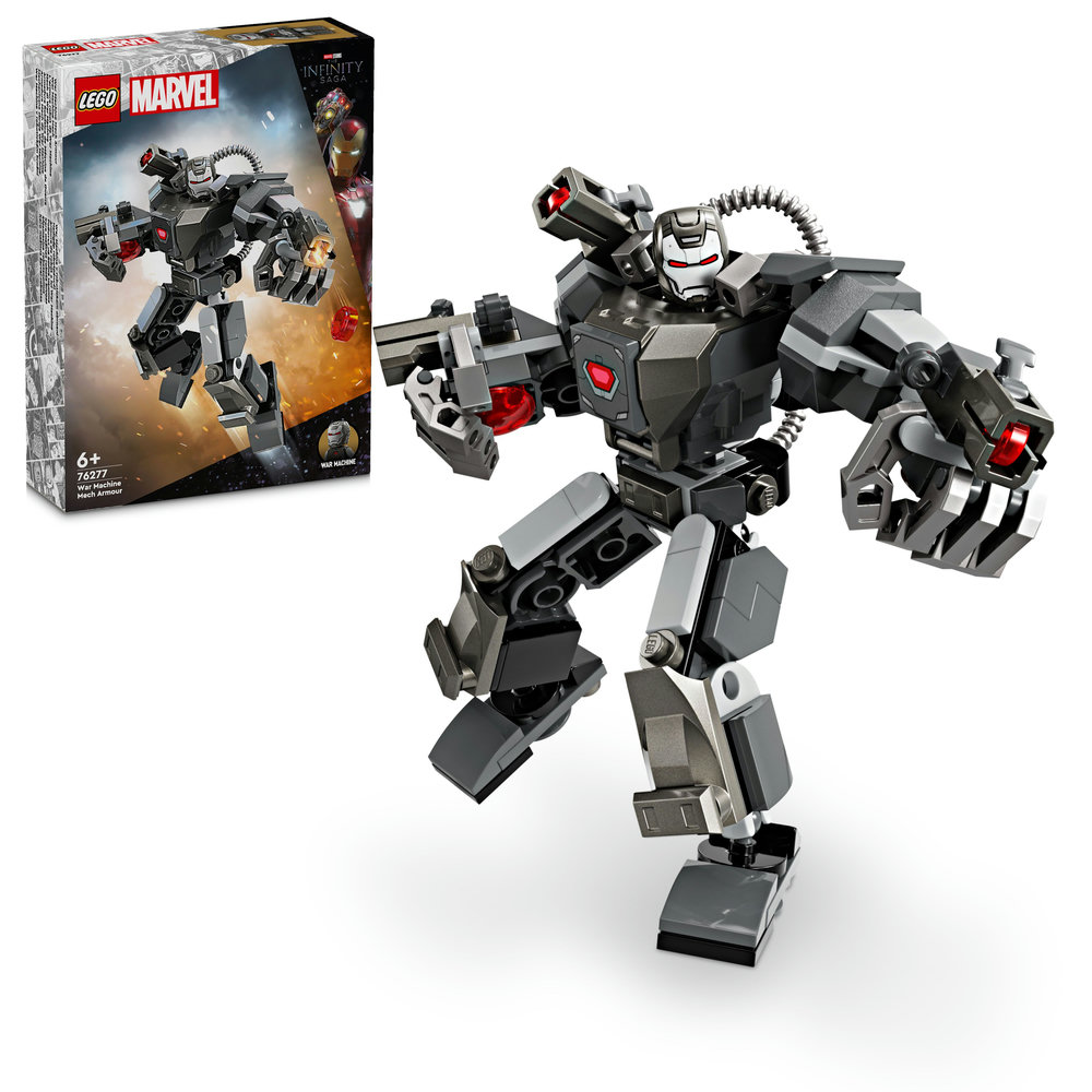 LEGO Marvel Super Heroes War Machine Mech Armour Building Toy 76277