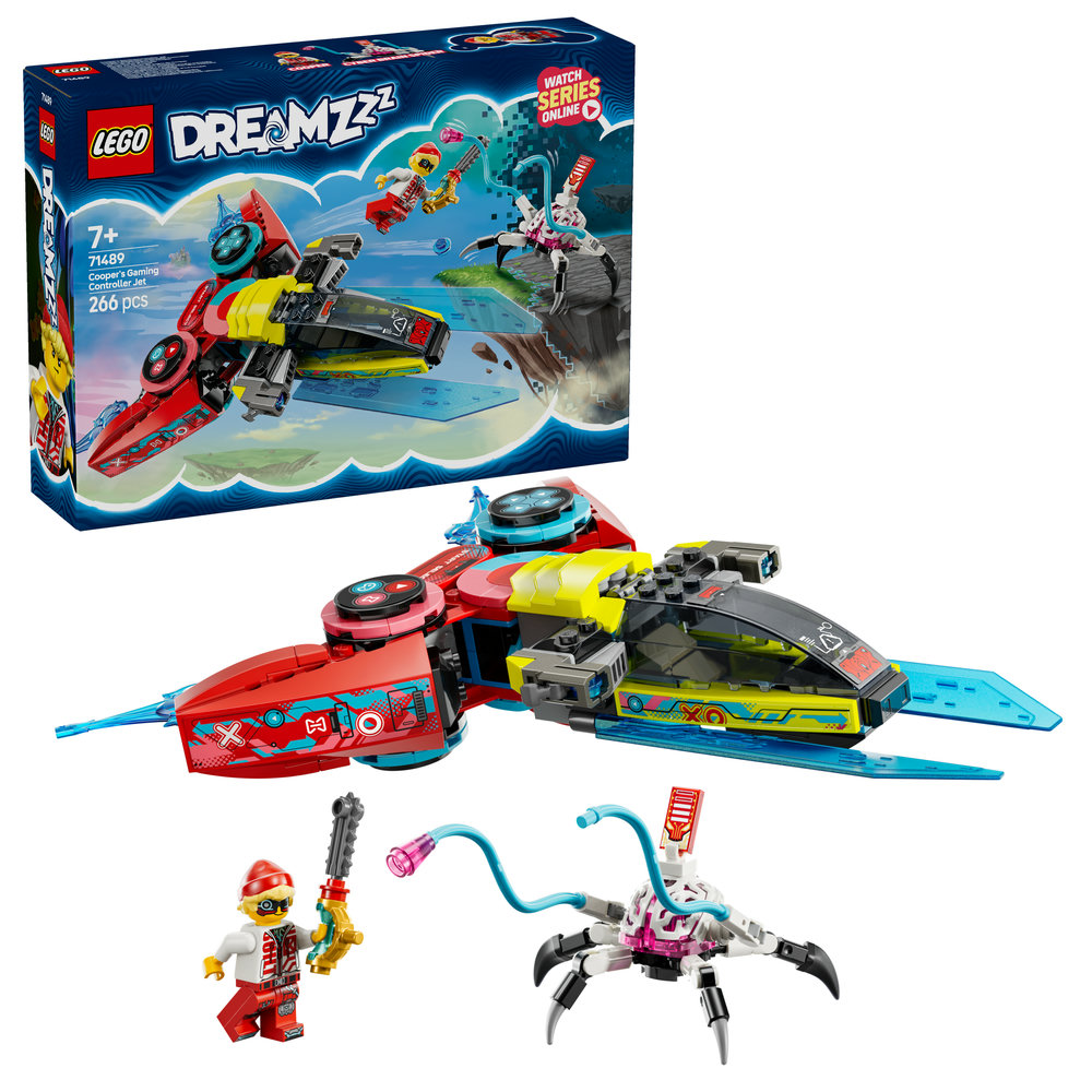 LEGO DREAMZzz Cooper’s Gaming Controller Jet Video Game Toy Fantasy Gift 71489