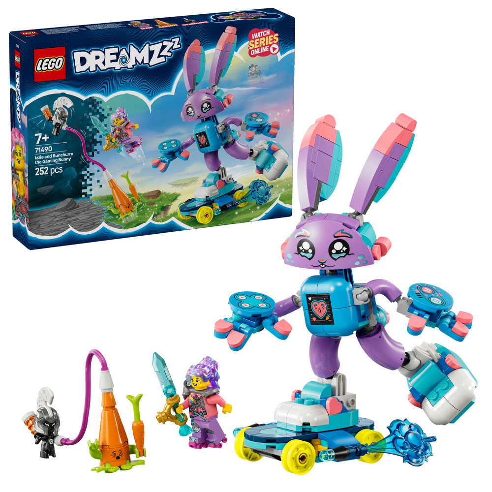 LEGO DREAMZzz Izzie and Bunchurro the Gaming Bunny Imagination Toy 71490