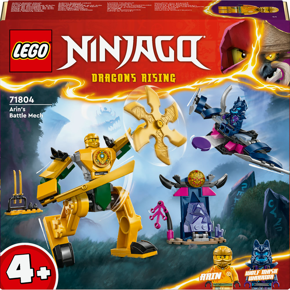 LEGO NINJAGO Arin’s Battle Mech Ninja Toy Set 71804