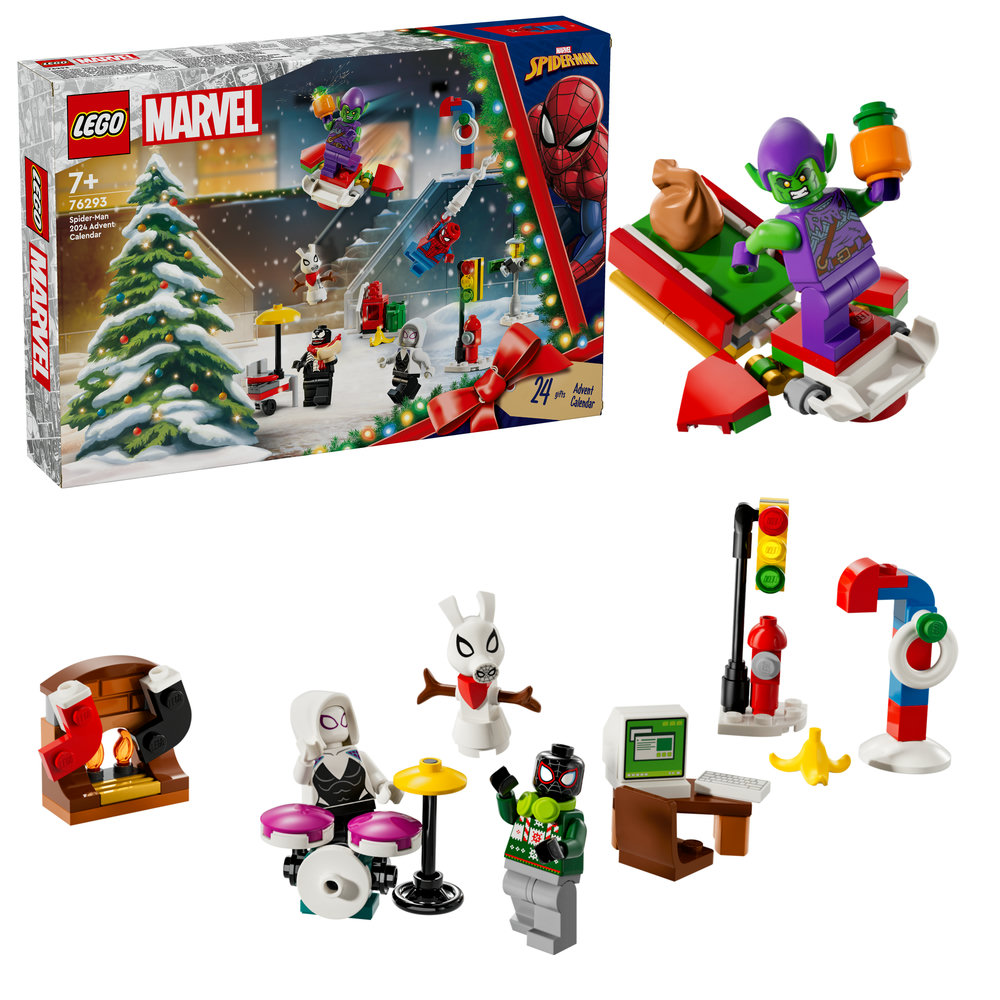 LEGO Marvel Super Heroes Spider-Man Christmas Advent Calendar 2024 Set 76293