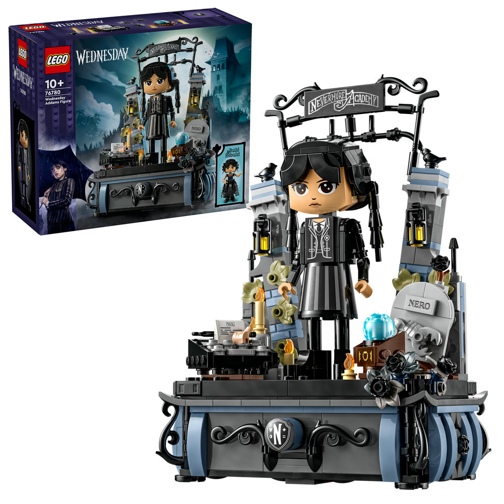 LEGO Wednesday Addams Figure Building Toy 76780