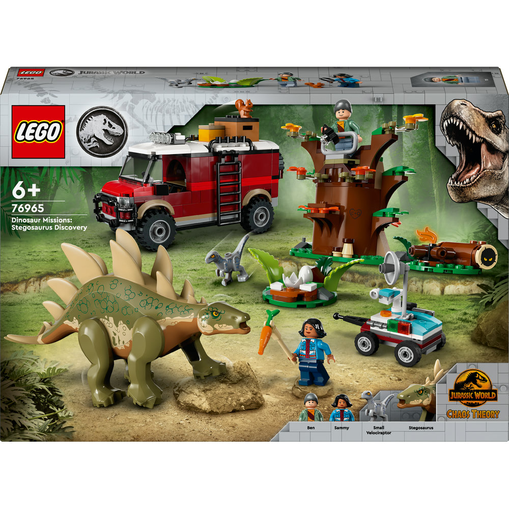 LEGO Jurassic World Dinosaur Missions: Stegosaurus Discovery 76965