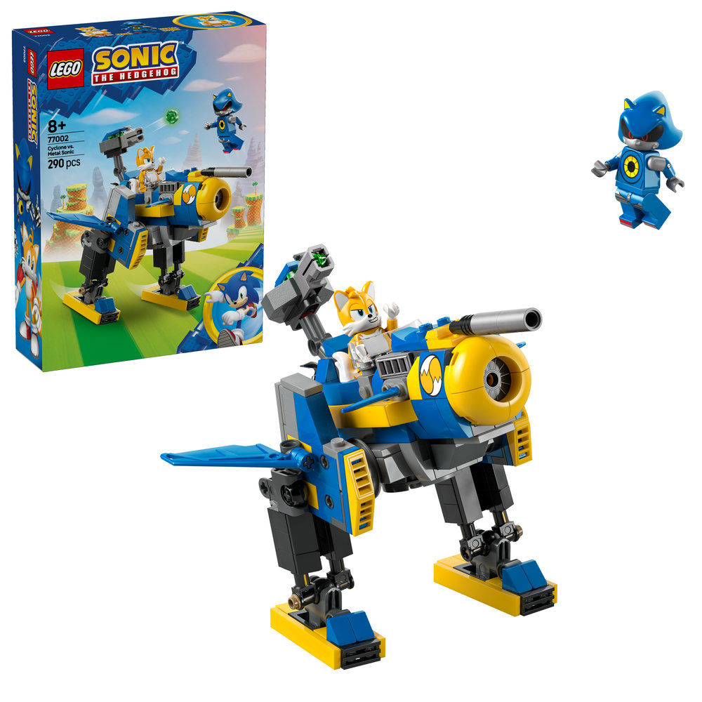 LEGO Sonic the Hedgehog Cyclone vs. Metal Sonic Toys 77002