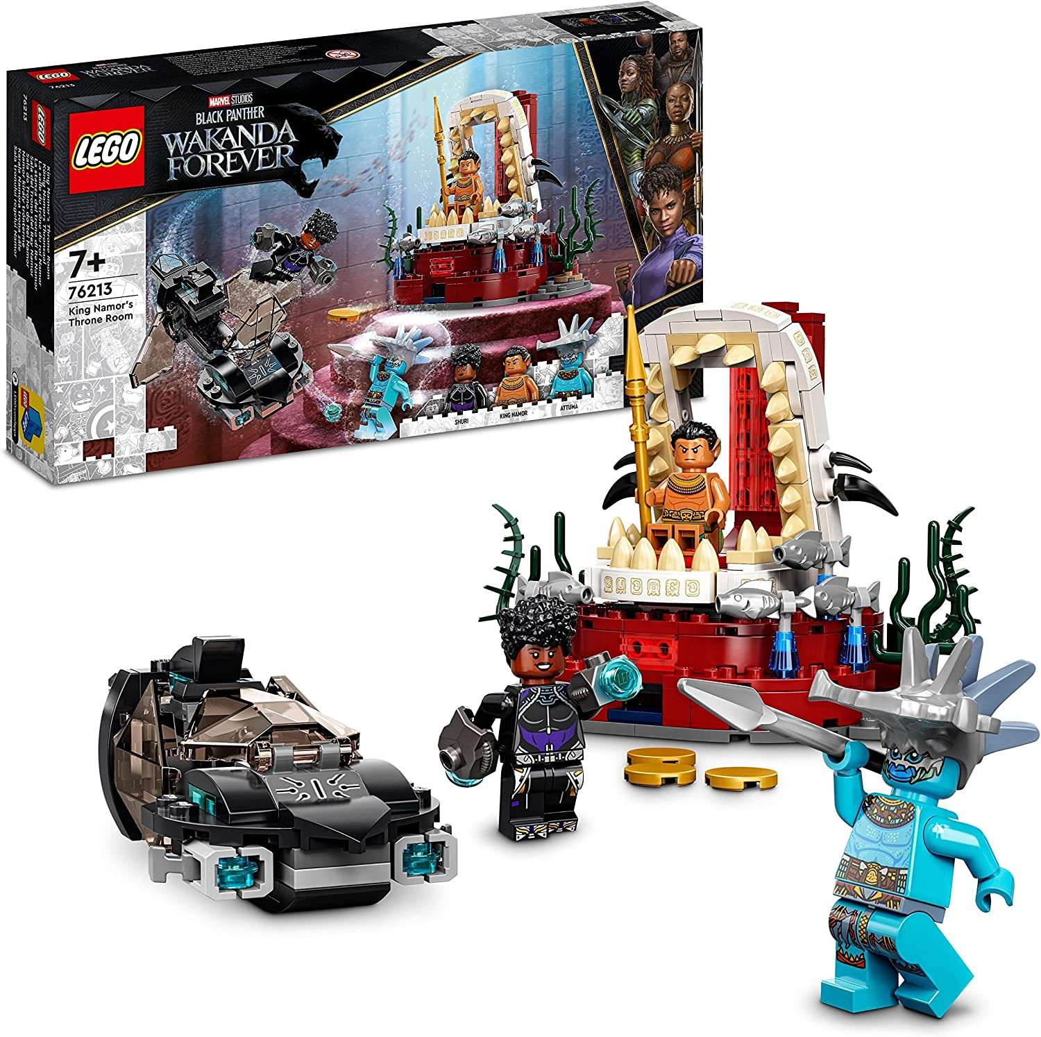 LEGO Marvel Super Heroes King Namor’s Throne Room Set 76213