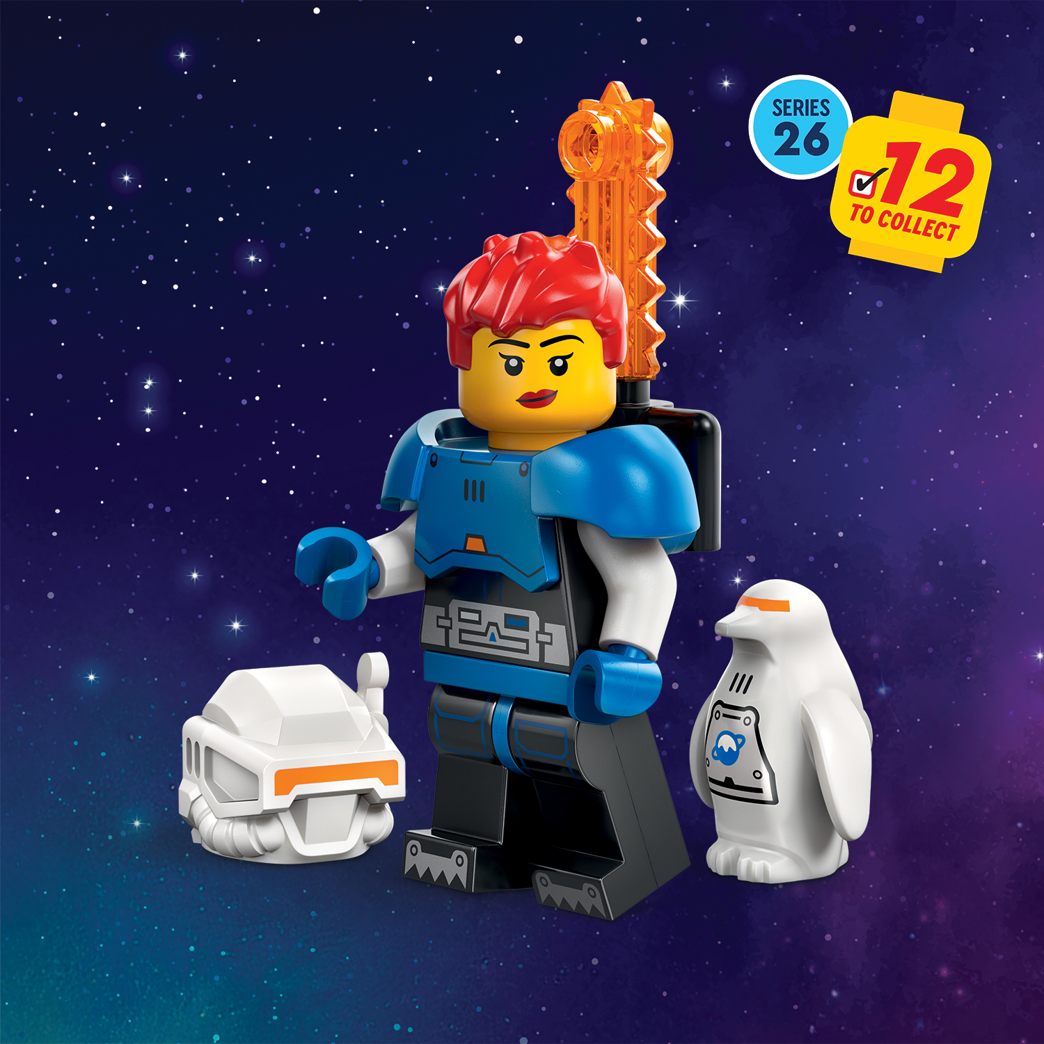 LEGO Minifigures Series 26 Space Series 71046 - Ice Planet Explorer - Supplied in Grip Seal Bags Without Boxes #8