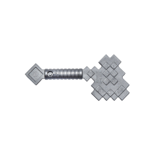 LEGO Accessory Flat Silver Minecraft Minifigure Iron Axe Weapon