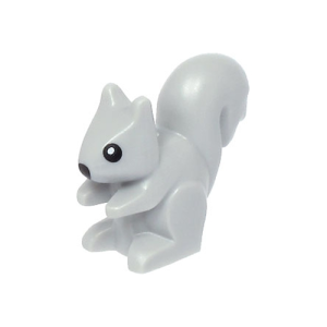 LEGO Animal City Light Bluish Grey Squirrel Minifigure