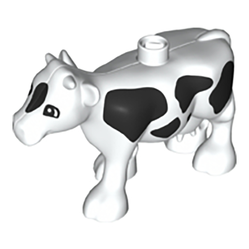 LEGO Animal Duplo White Adult Cow from 10952