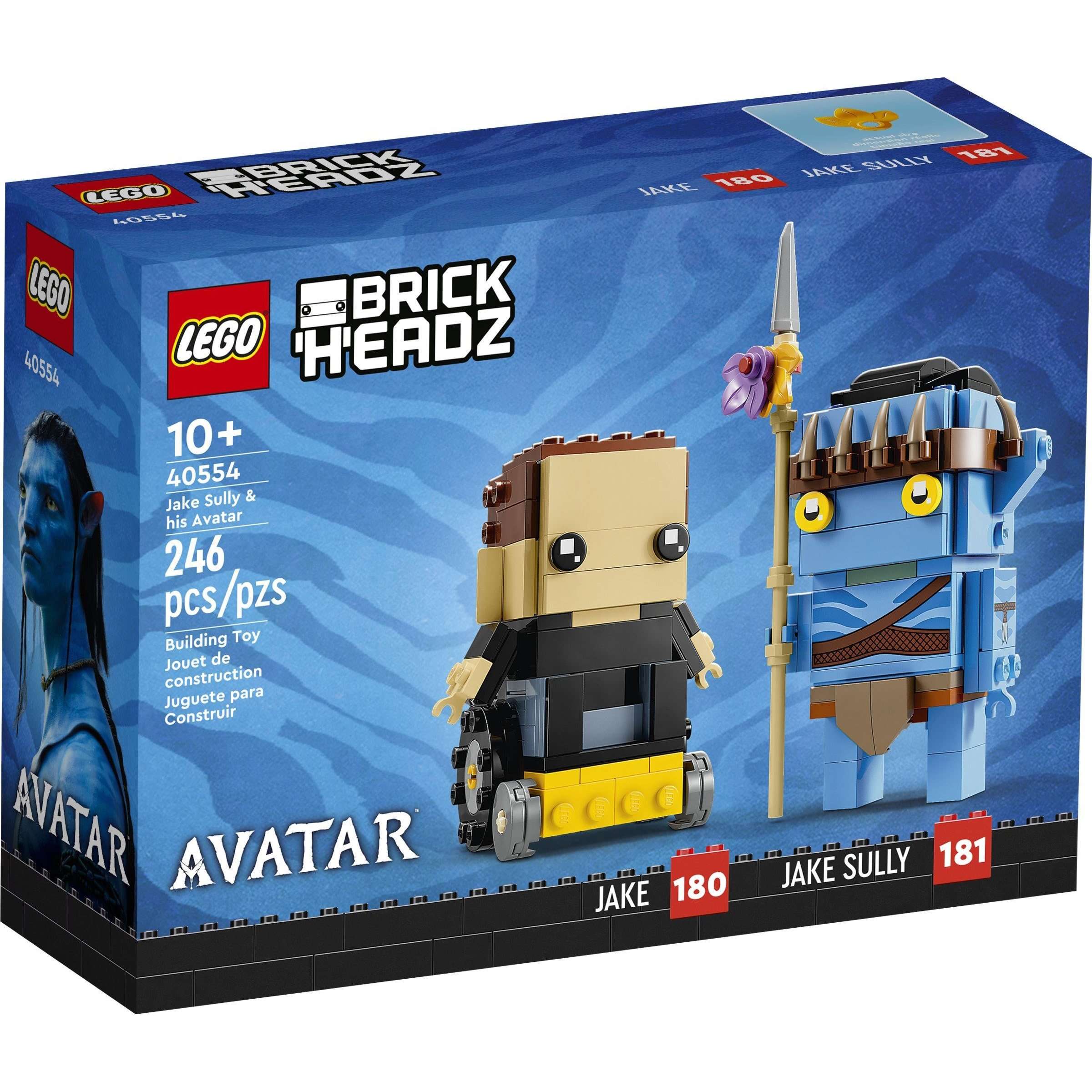 LEGO Brickheadz Avatar Jake Skully and His Avatar Set 40554