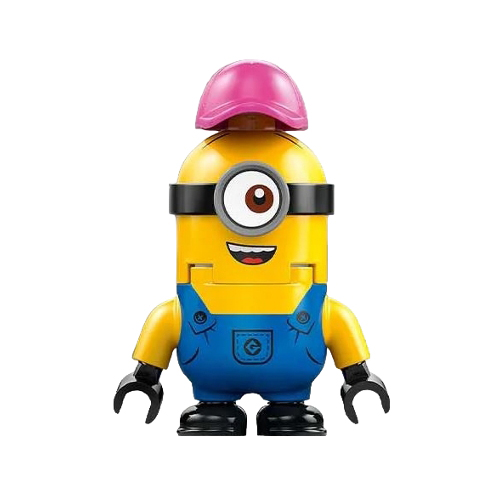 LEGO Despicable Me Minion Mel with Pink Cap Minifigure from 75581