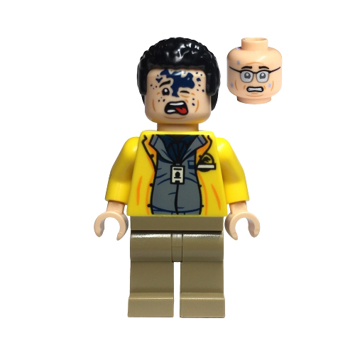 LEGO Jurassic Park Minifigure Dennis Nedry from 76958