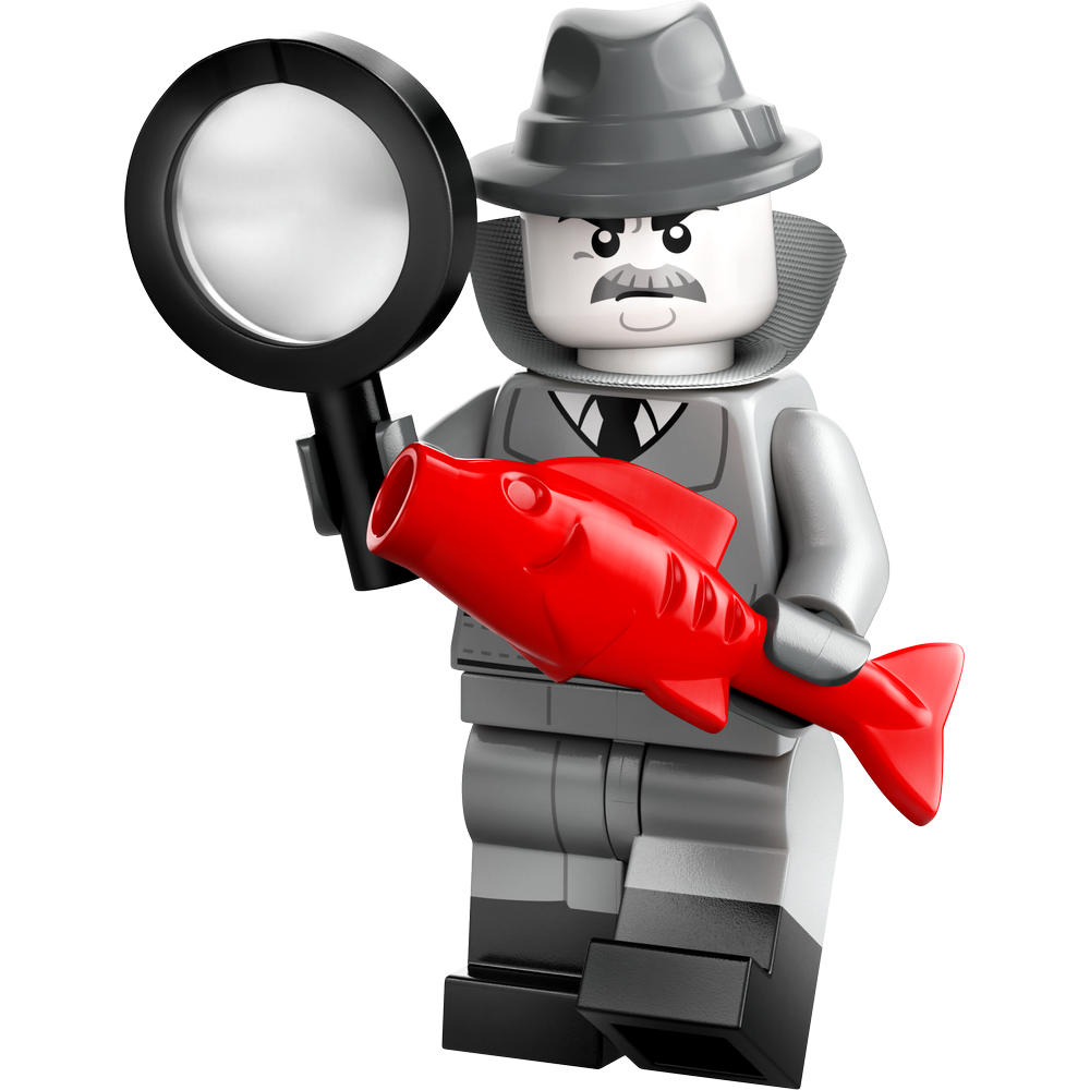 LEGO Minifigures Series 25 Film Noir Detective 71045 - Supplied in Grip Seal Bag Without Box