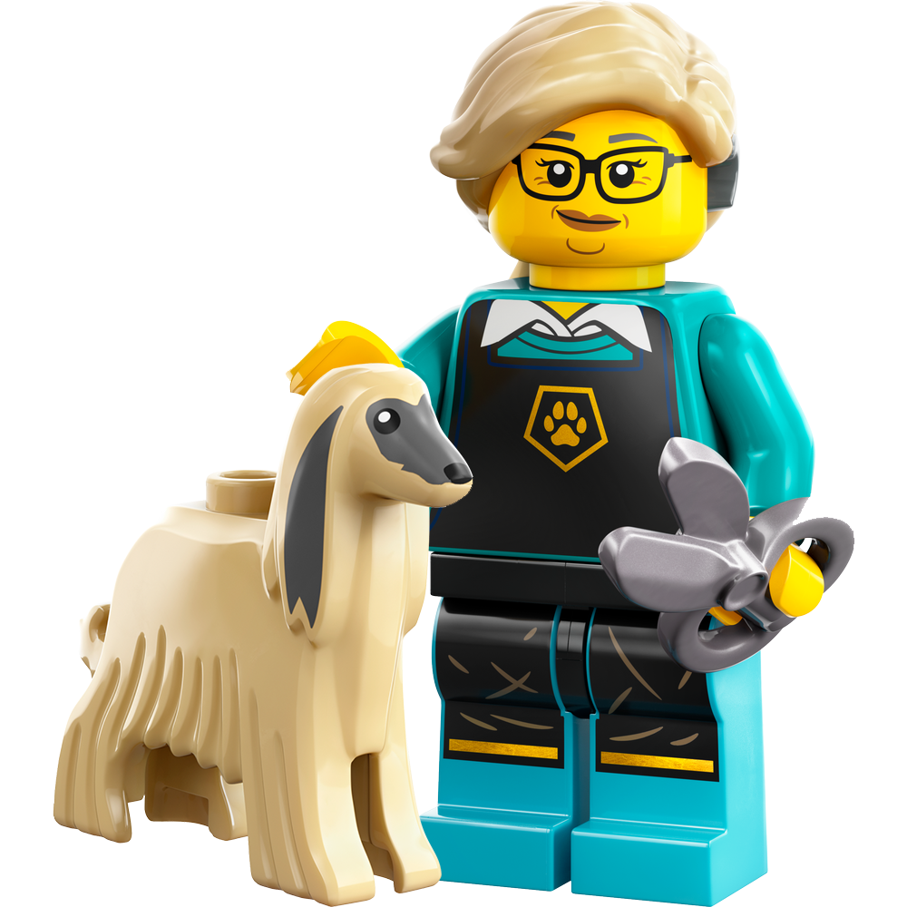 LEGO Minifigures Series 25 Pet Groomer 71045 - Supplied in Grip Seal Bag Without Box