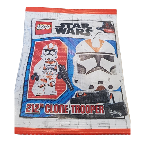 LEGO Star Wars 212 Clone Trooper Minifigure Foil Pack Paper Bag Set 912303