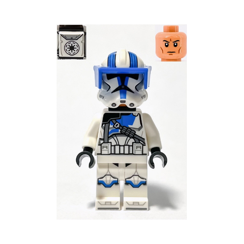 LEGO Star Wars Clone Heavy Trooper 501st Legion Minifigure from 75345