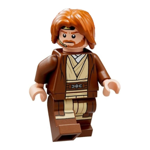 LEGO Star Wars Obi-Wan Kenobi Reddish Brown Robe Minifigure from 75333