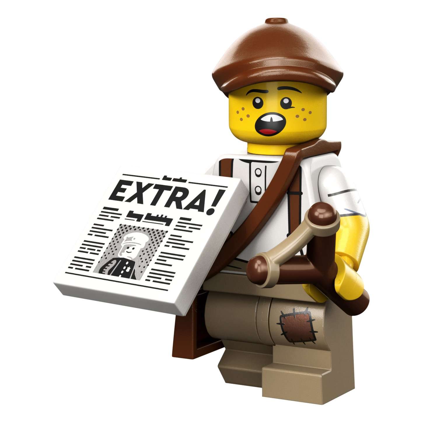 Newspaper Kid Series 24 LEGO Minifigures 71037