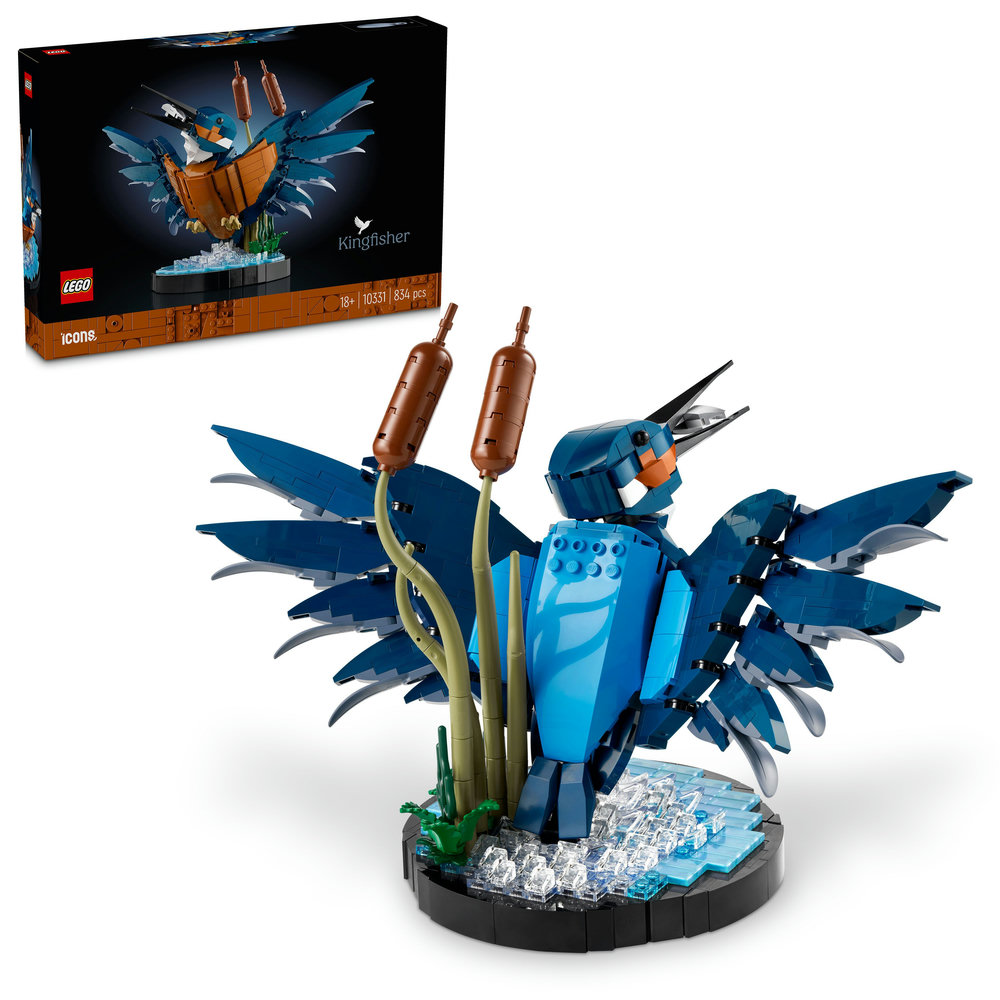 LEGO Icons Kingfisher Bird Building Set 10331