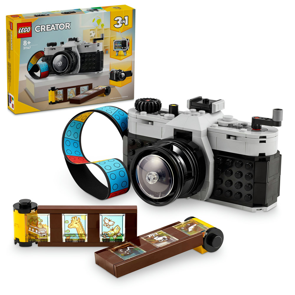 LEGO Creator Retro Camera 3in1 Toy 31147