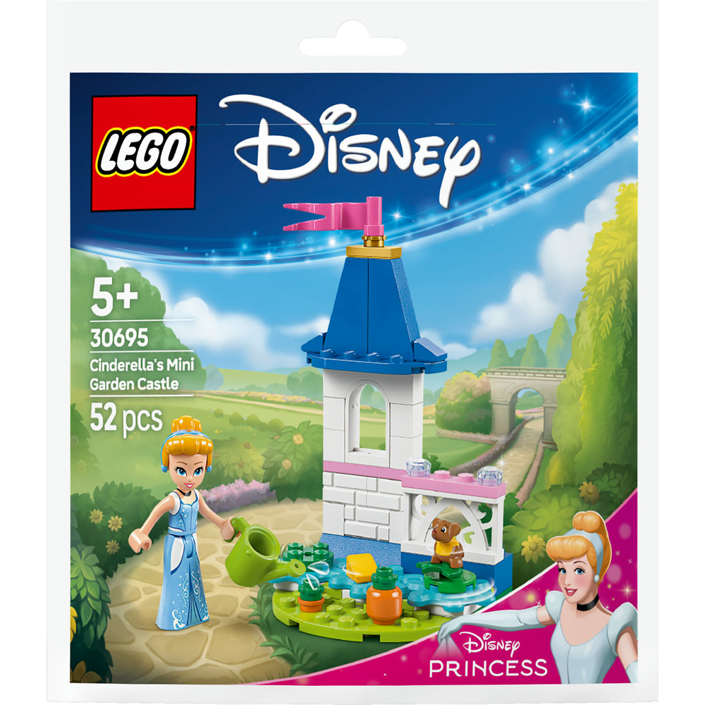 LEGO Disney Princess Cinderella's Mini Garden Castle Polybag Set 30695