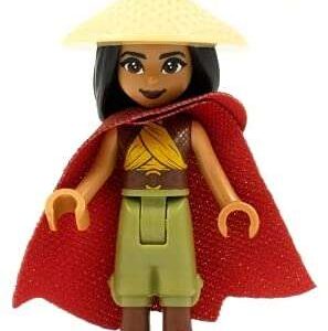LEGO Disney Raya Red Cape Minifigure from 43181