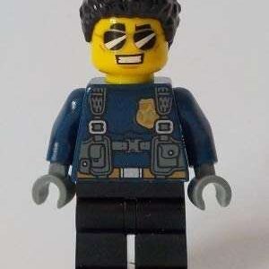 LEGO City Duke Detain Policeman Minifigure from 60246