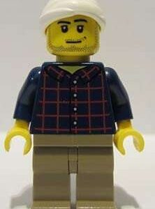 LEGO City Patient with Head Bandage Minifigure CTY1290