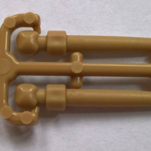 LEGO Minifigure Dark Tan Utensil Wand, 2 on Sprue