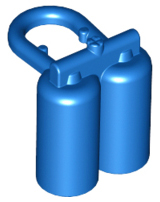 LEGO Minifigure Blue Scuba Airtanks