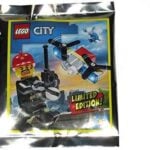 LEGO City Fireman with Drone Foil Pack Set 952002