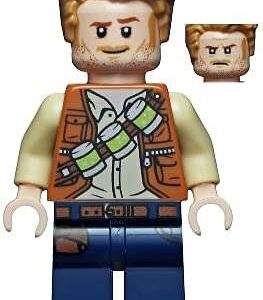 LEGO Jurassic World Owen Grady (Lime Cannisters) Minifigure from 75939