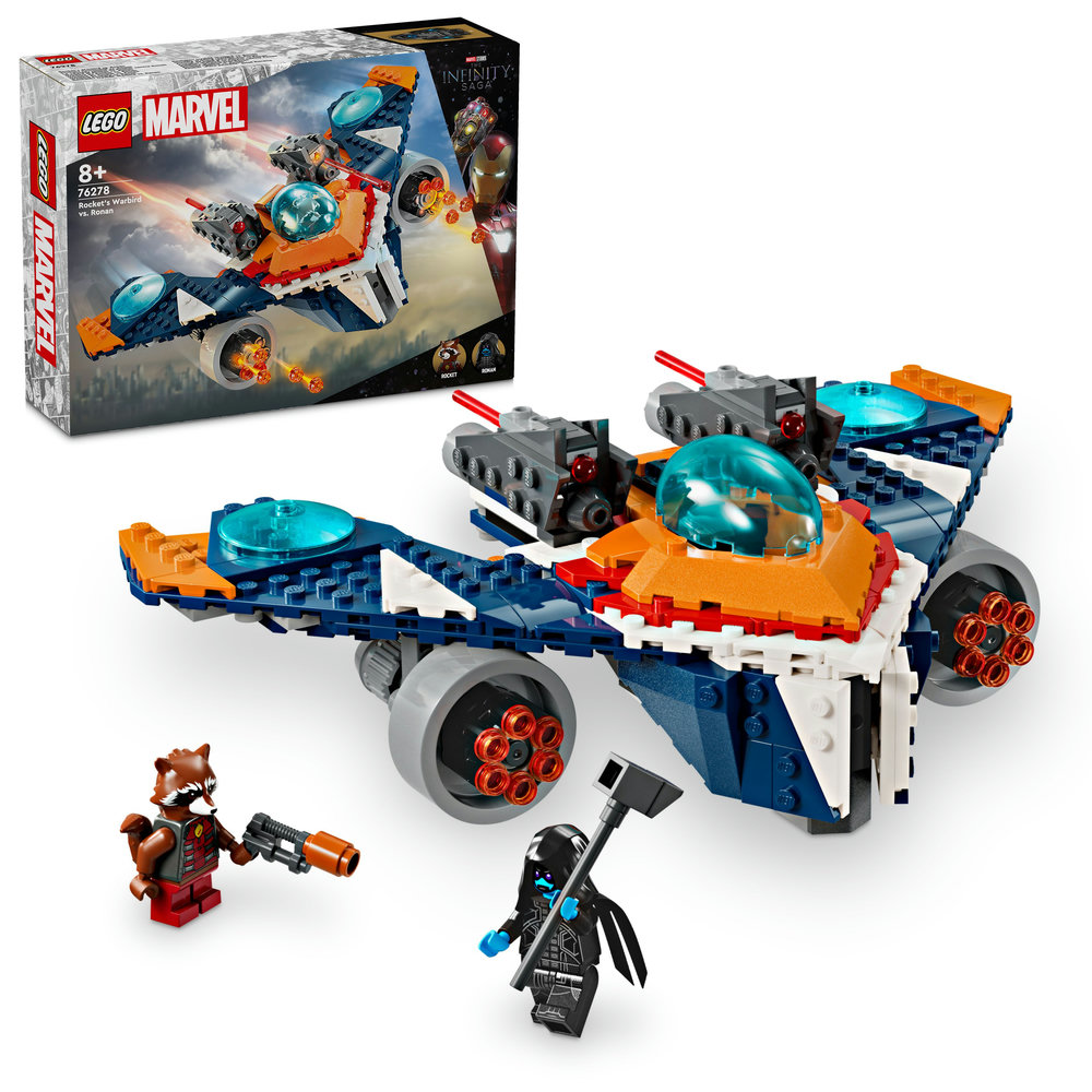 LEGO Marvel Super Heroes Rocket’s Warbird vs. Ronan Kit 76278