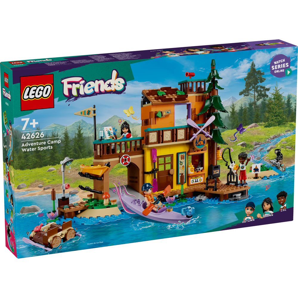 LEGO Friends Adventure Camp Water Sports Building Toy 42626