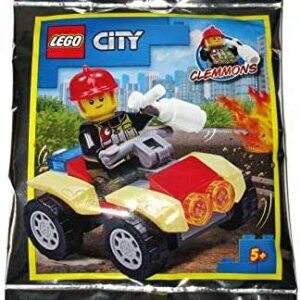 LEGO City Clemmons Fireman with Fire Quad Foil Pack Set 952009