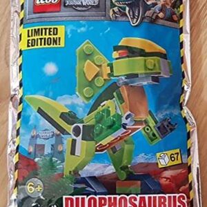 LEGO Jurassic World Dilophosaurus Foil Pack Set 122115