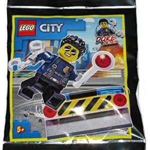 LEGO City Duke Detain Policeman Minifigure Foil Pack Set 952011