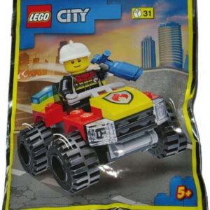 LEGO City Fire Fighter Freddy Fresh's Quad Bike Foil Pack Set 952206 (Bagged)
