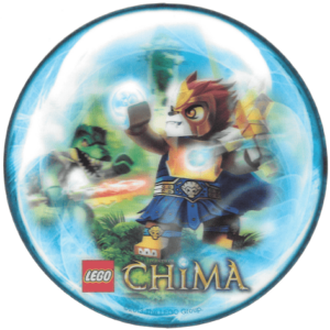 LEGO Legends of Chima Round Lenticular 3D Card 6031639