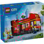 LEGO City Red Double-Decker Sightseeing Bus Toy 60407
