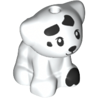 LEGO Animal White Dalmatian Puppy Dog Standing Minifigure (Elliot)