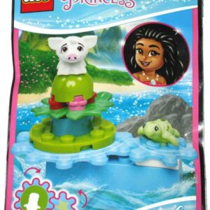 LEGO Disney Moana Pua Pig and Turtle Minifigure Foil Pack 302008