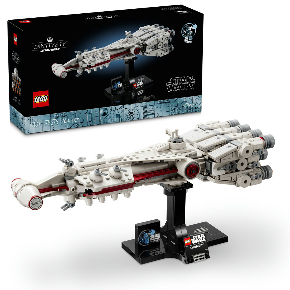 LEGO Star Wars Tantive IV Building Set 75376 LEGO Star Wars 25th Anniversary