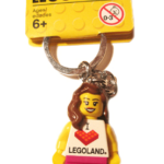 LEGO I Love LEGOLAND Girl keyring / keychain 851330