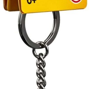 LEGO City Brick Suit Guy Minifigure keyring / keychain 853903
